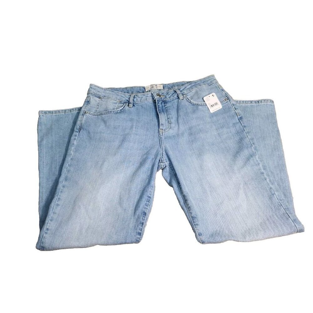 We The Free X Free People Womens Size 31  Boyfriend Jean in etna blue --16